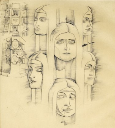 Column-Faces-women